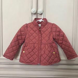 Janie and Jack Mauve Quilted Jacket 18-24M